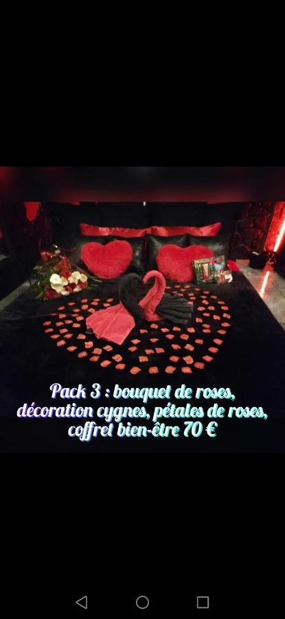 Loft romantique hammam spa privatif playroom Grenoble Extérieur photo