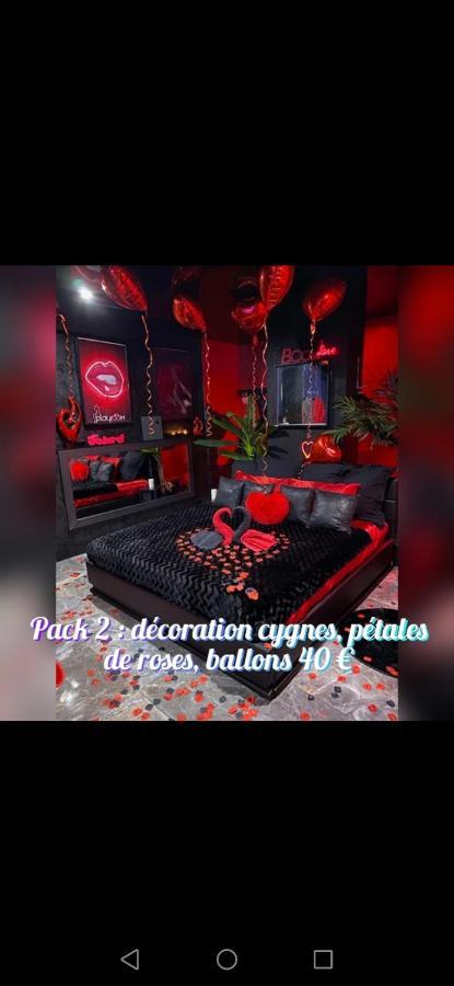 Loft romantique hammam spa privatif playroom Grenoble Extérieur photo